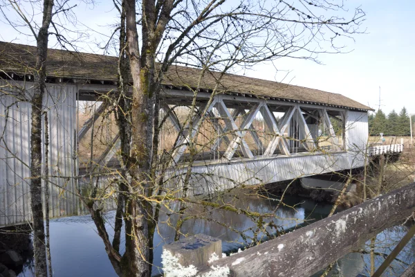 Gilkey Bridge — portal approach