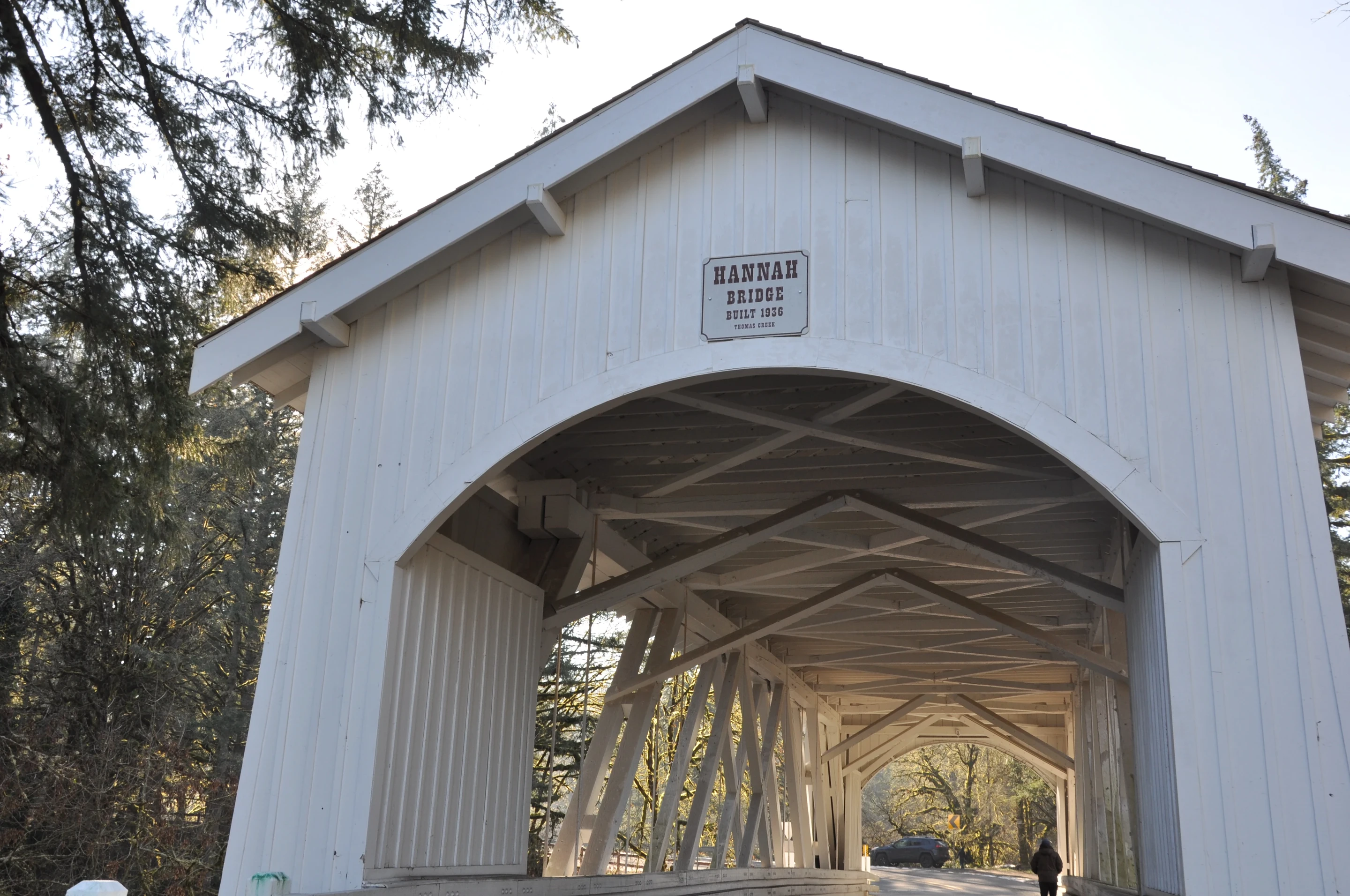 Hannah Bridge — creek view