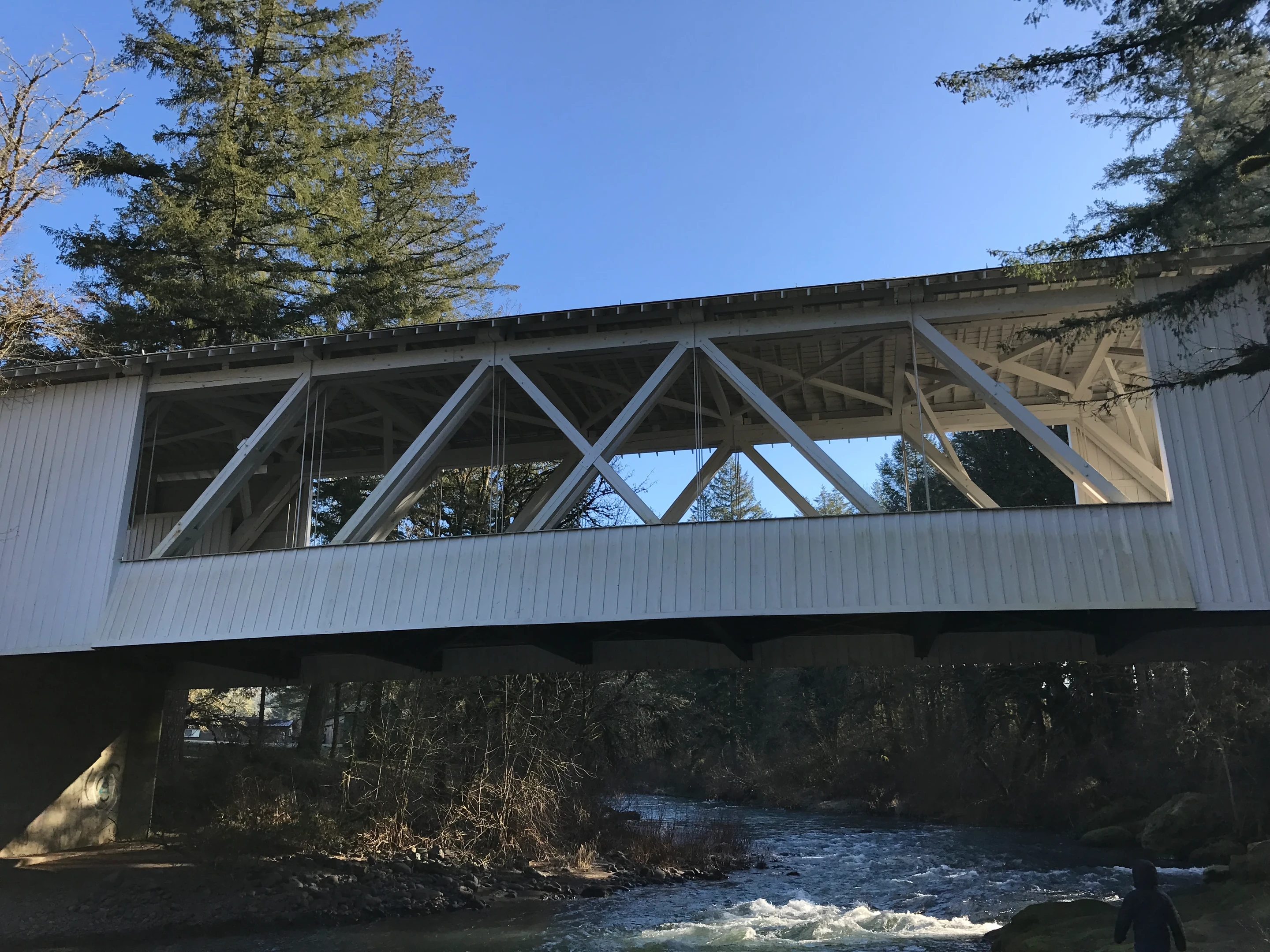 Hannah Bridge — three-quarter view