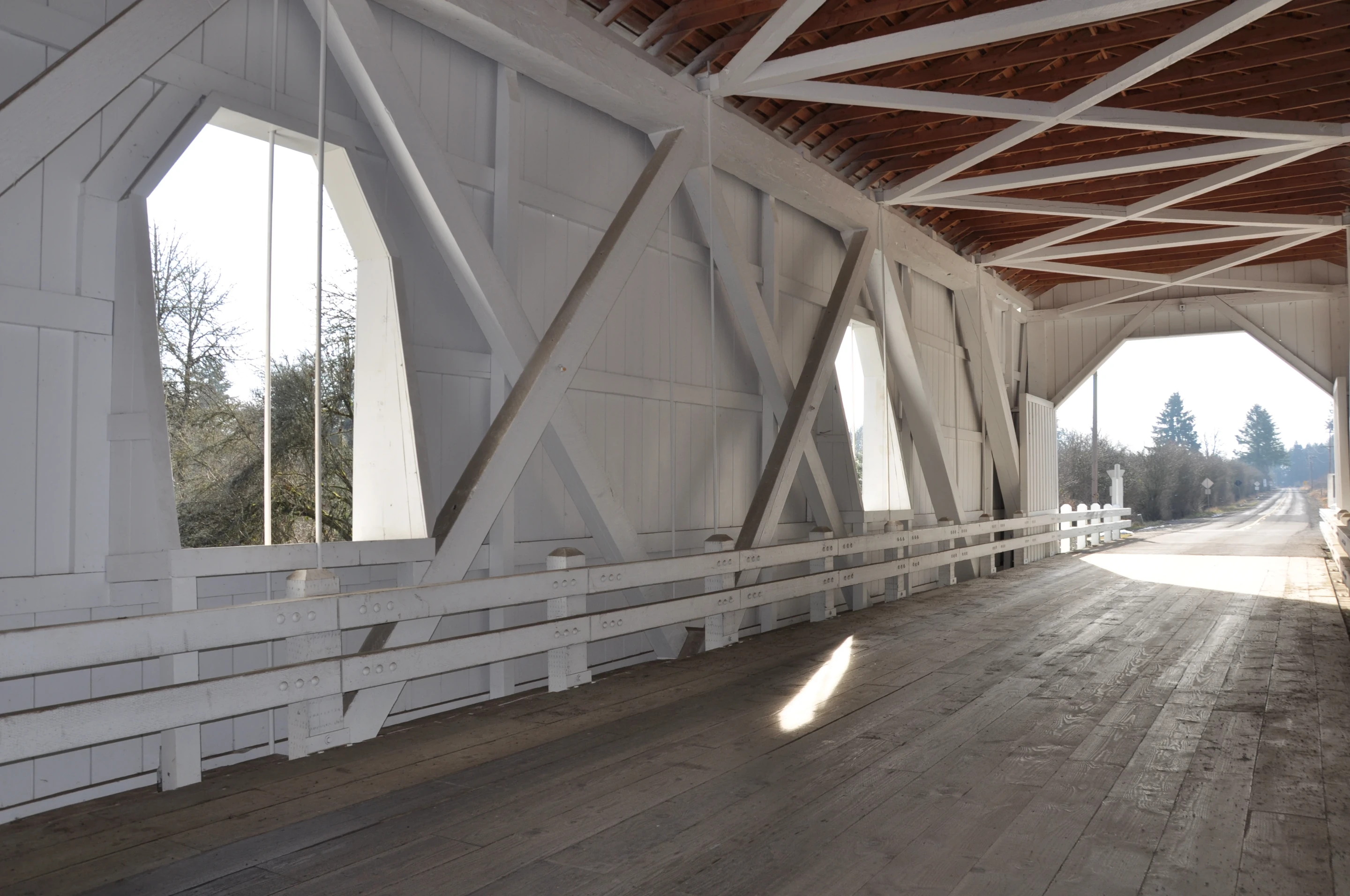 Hoffman Bridge — portal entrance