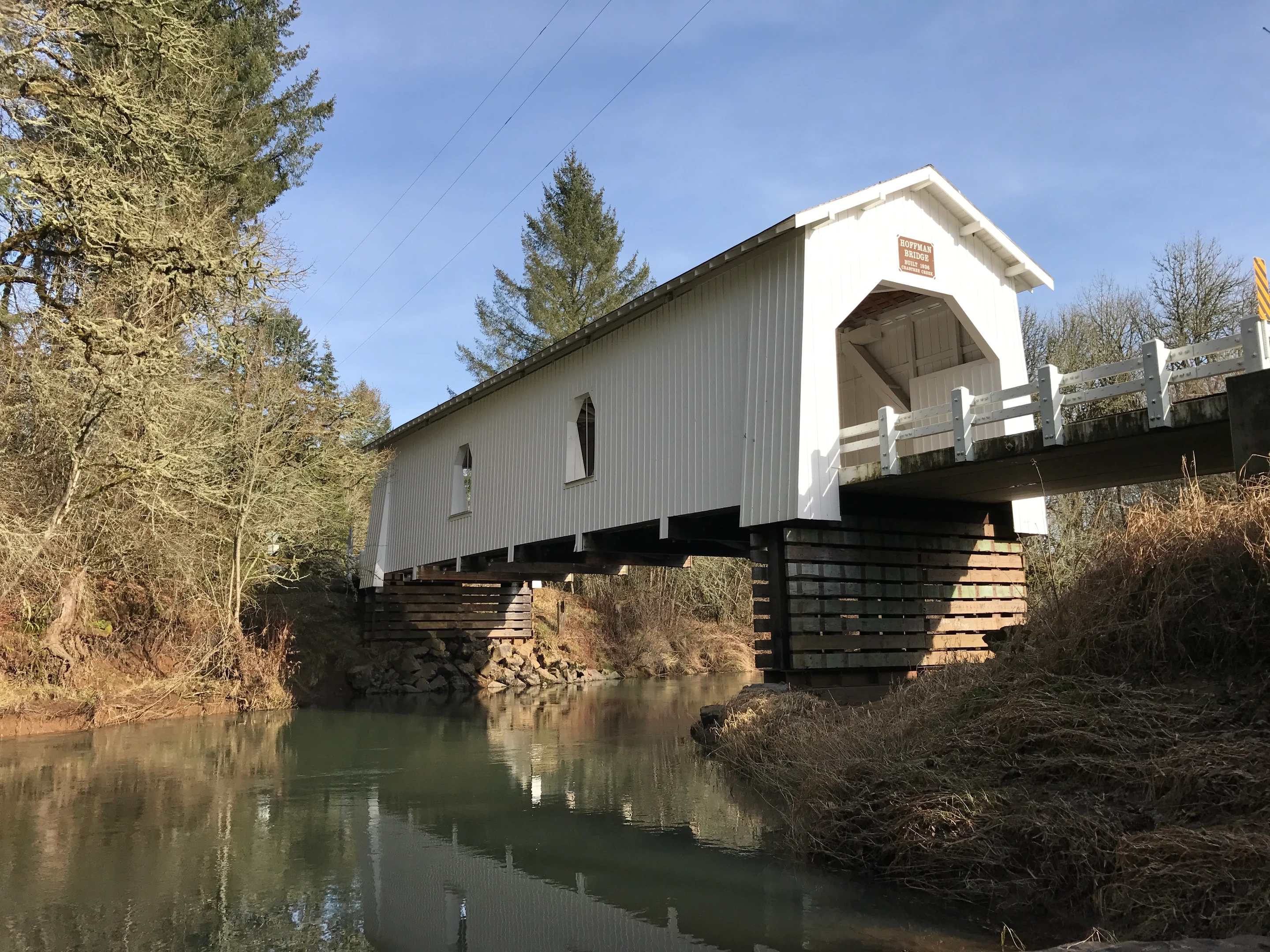 Hoffman Bridge — landscape context