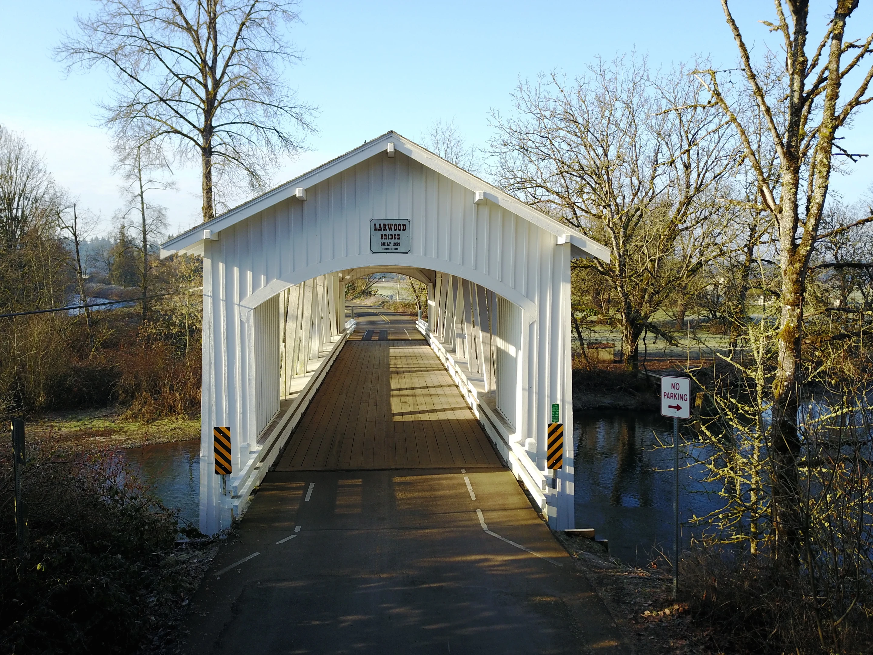 Oregon covered bridge