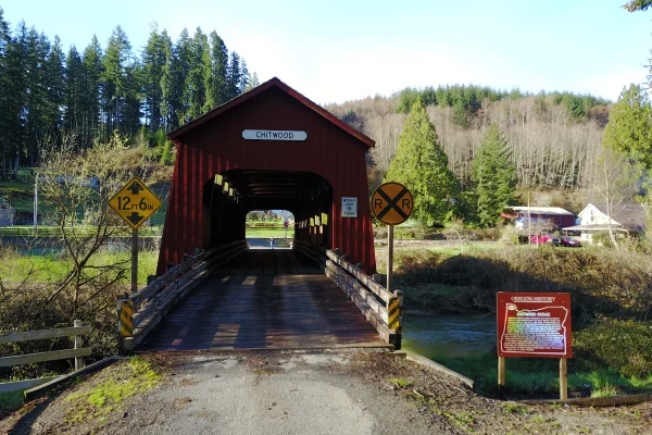Chitwood Bridge — aerial view