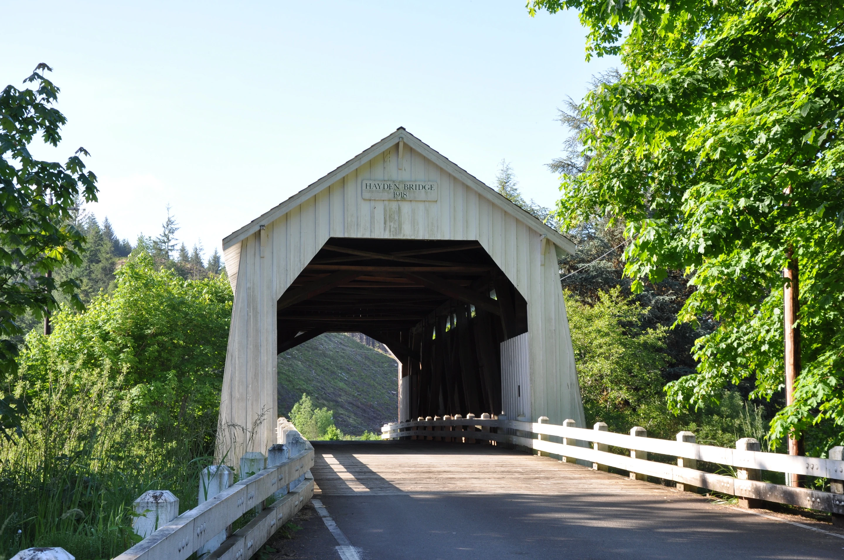 Hayden Bridge — side elevation