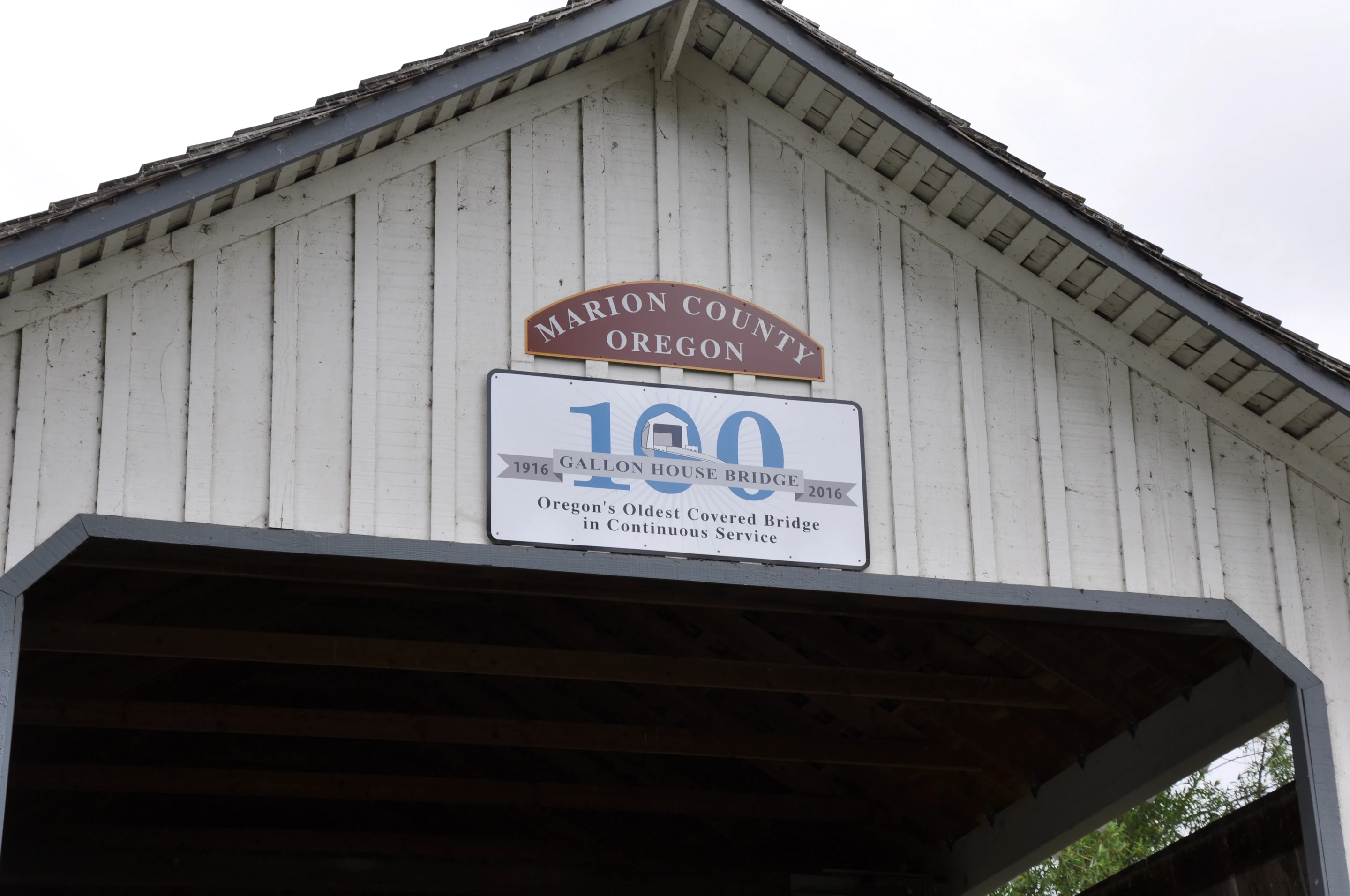 Gallon House Bridge — side elevation