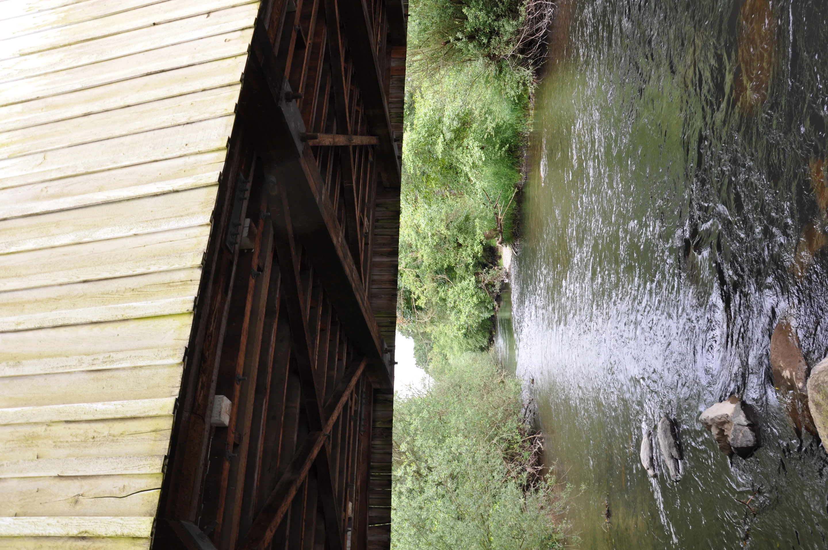 Gallon House Bridge — creek view