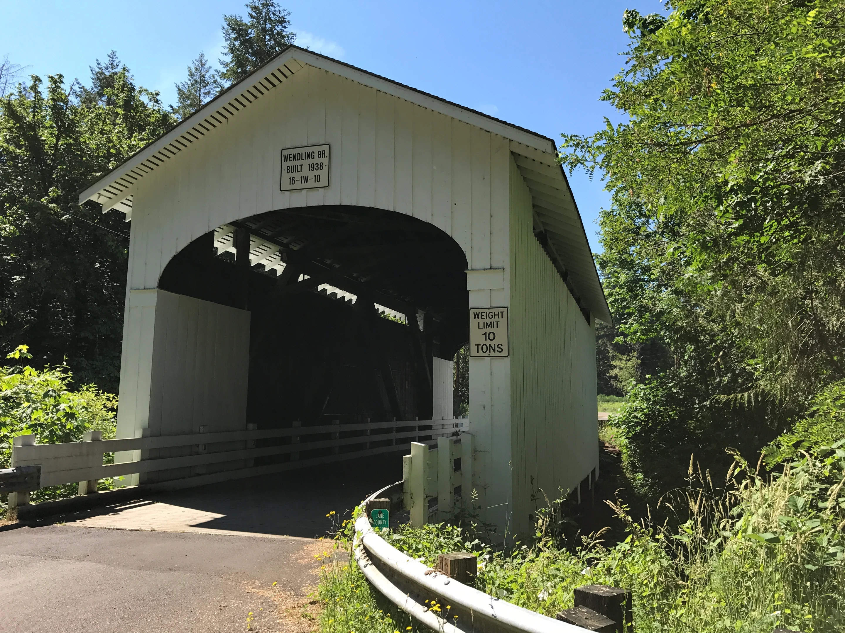 Wendling Bridge — three-quarter view