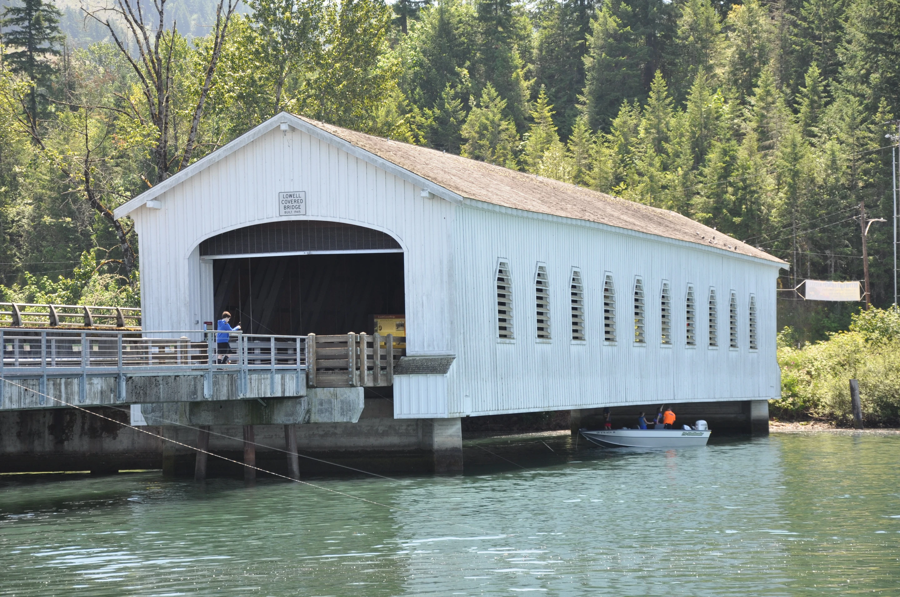 Lowell Bridge — portal entrance