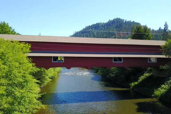 Office Bridge — aerial view