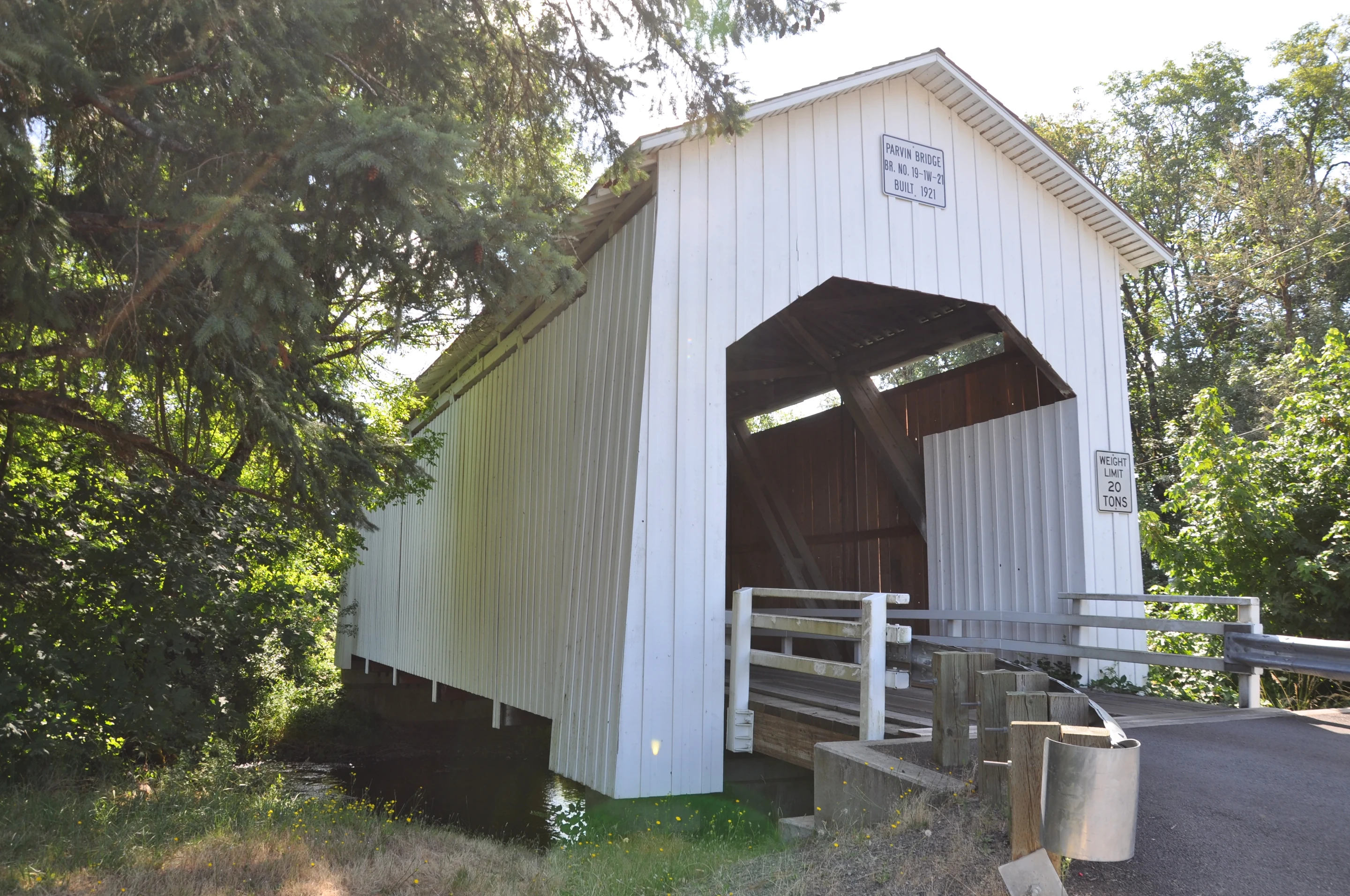 Parvin Bridge — side elevation