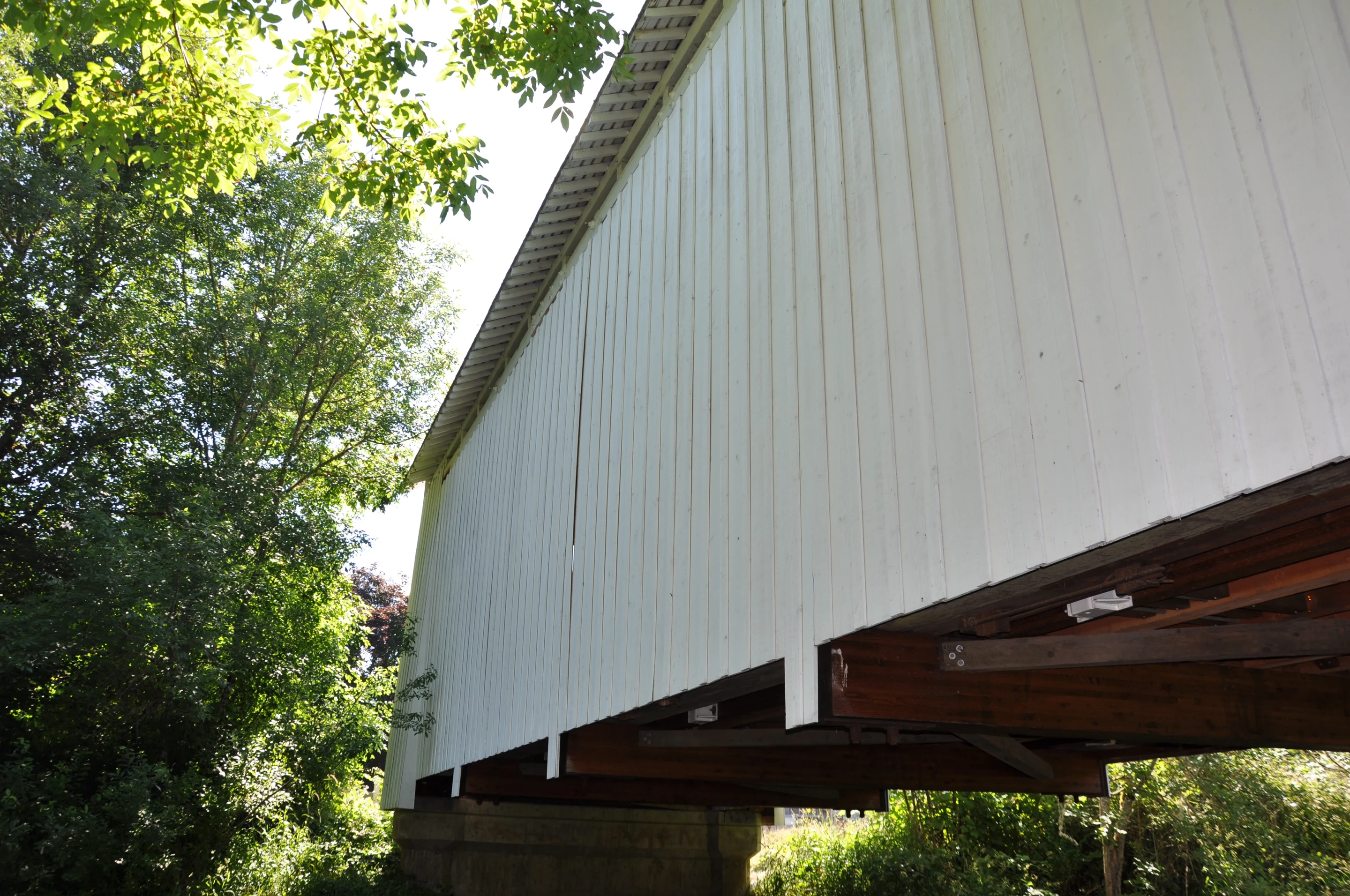 Parvin Bridge — creek view