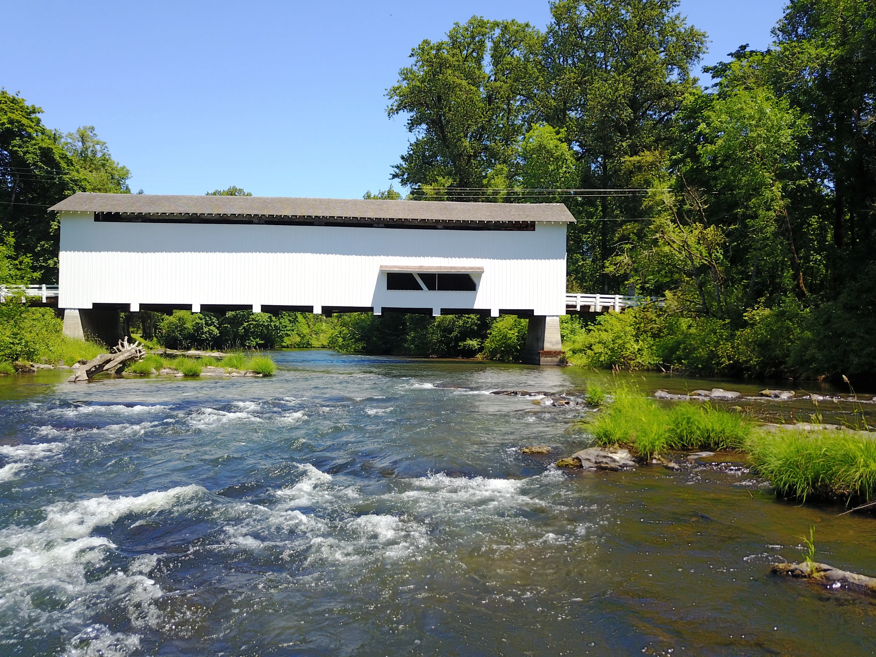 Pengra Bridge aerial
