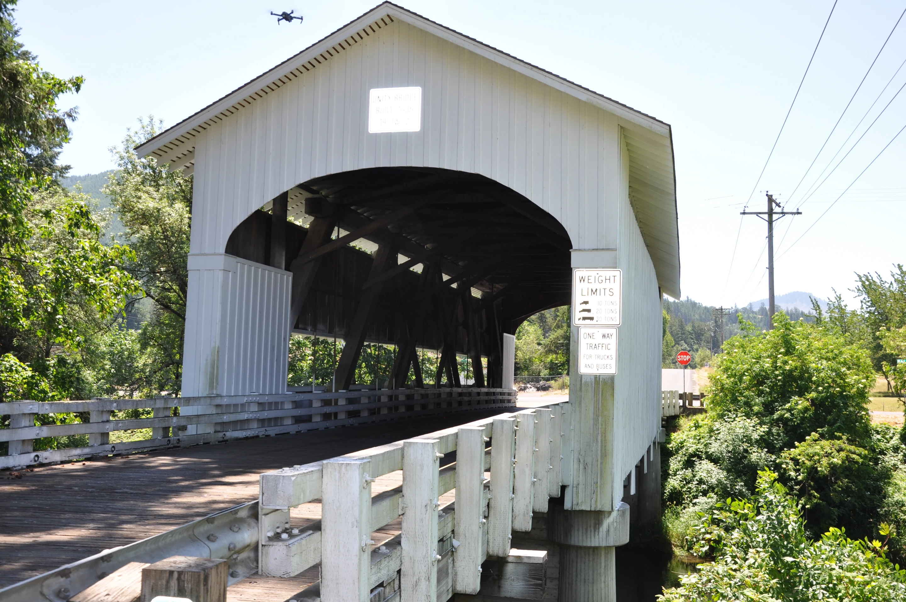 Unity Bridge — side elevation