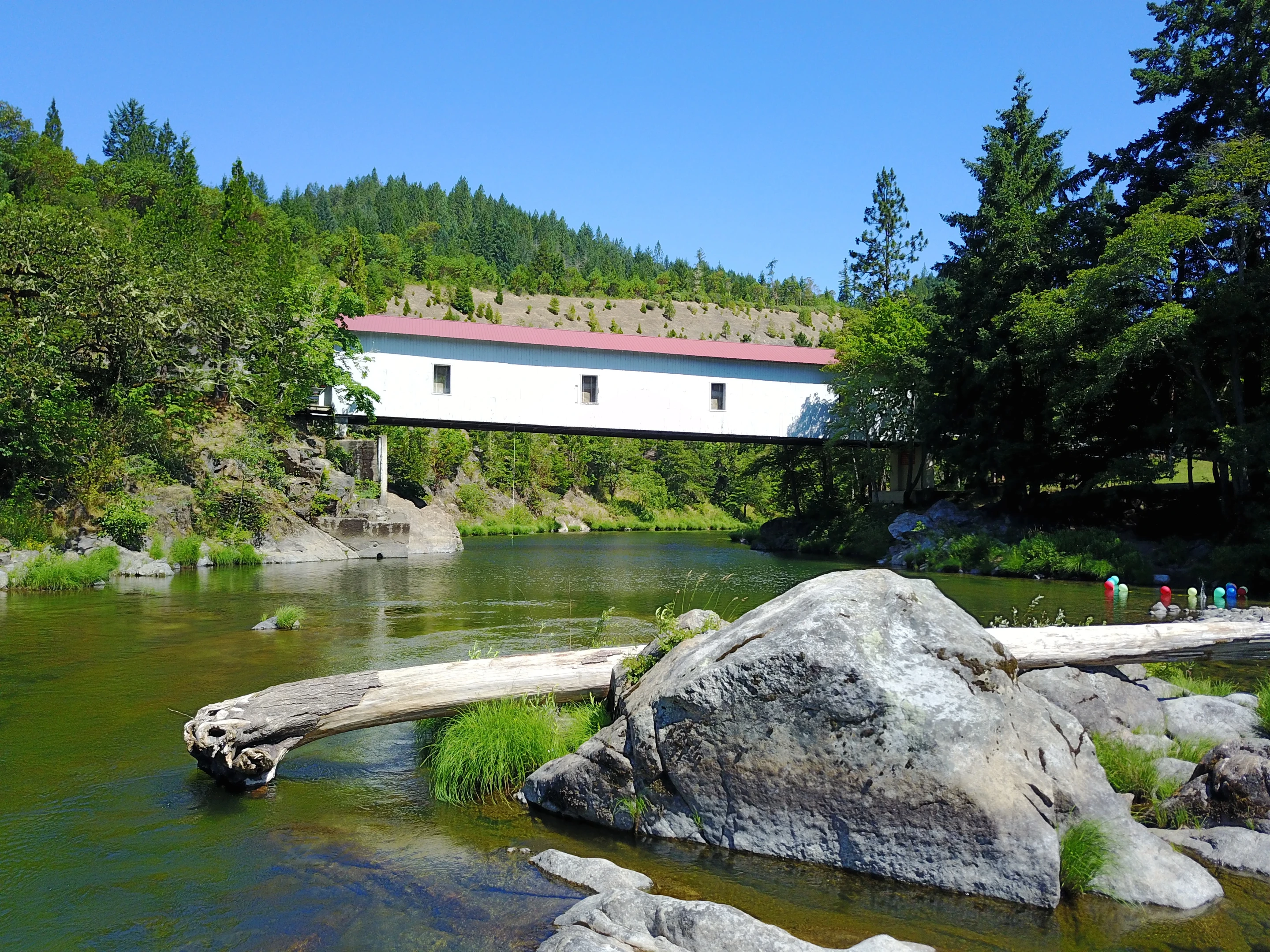 Milo Academy Bridge — aerial approach