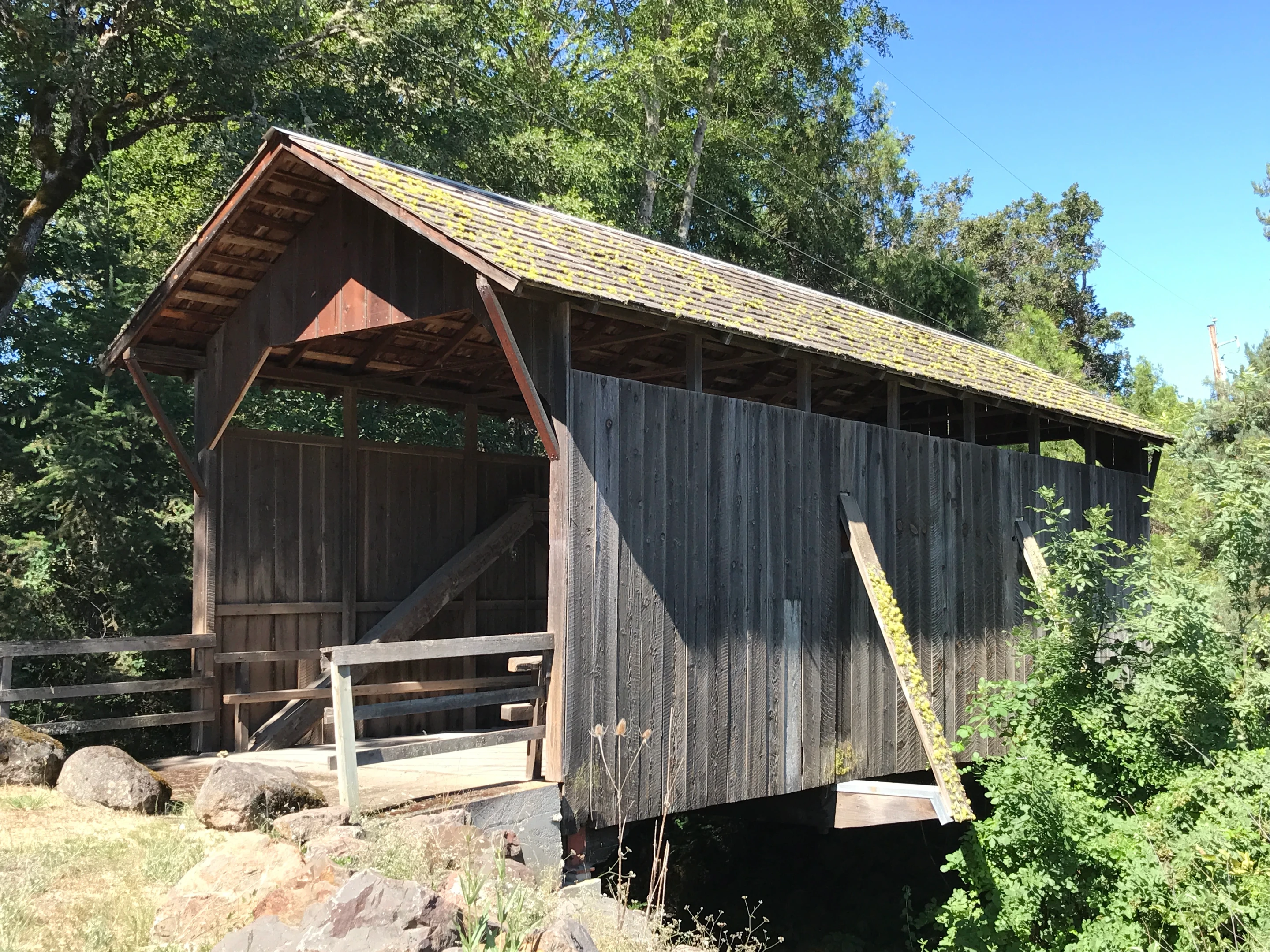 Lost Creek Bridge — portal entrance
