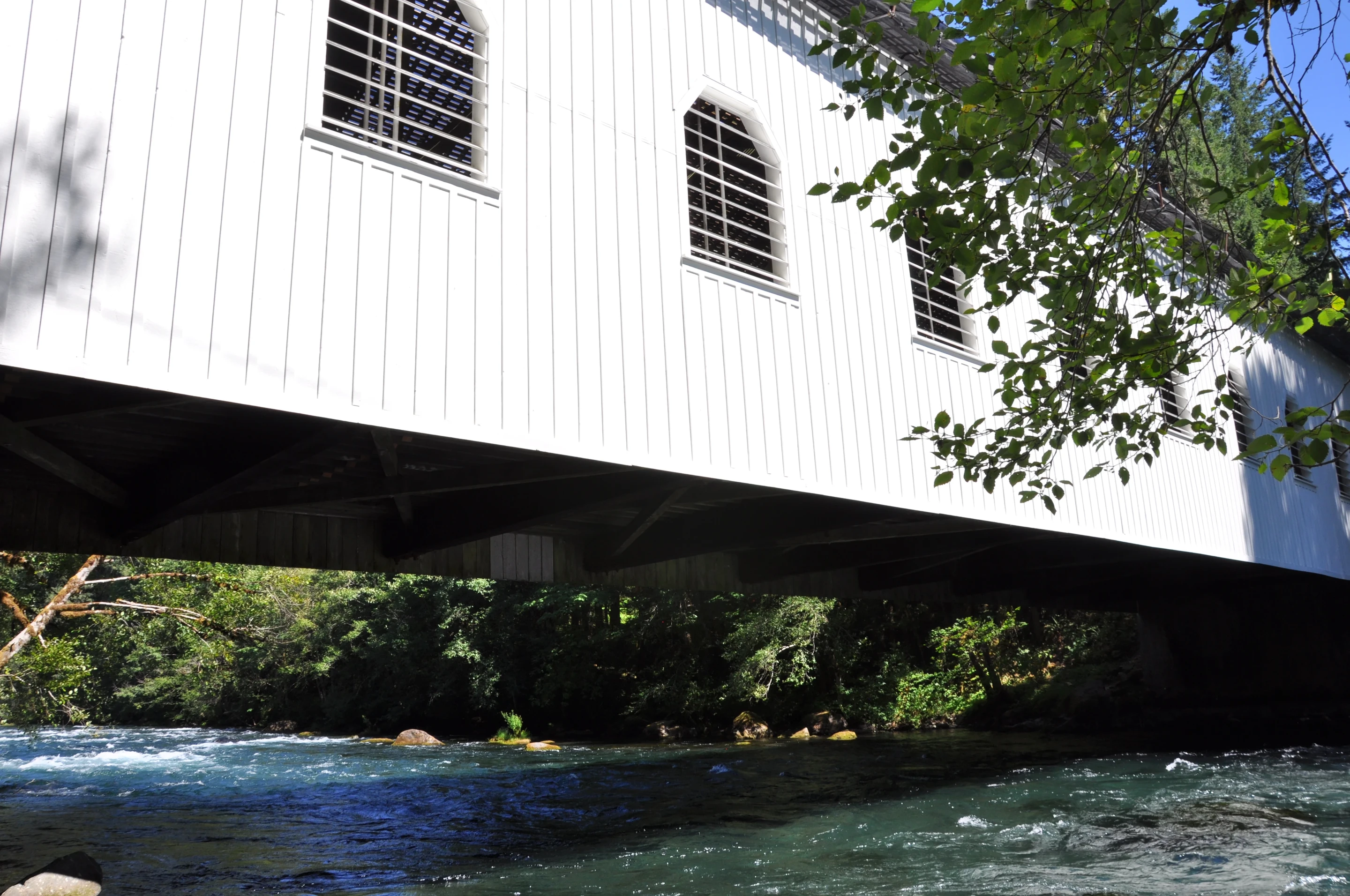 Belknap Bridge — river view