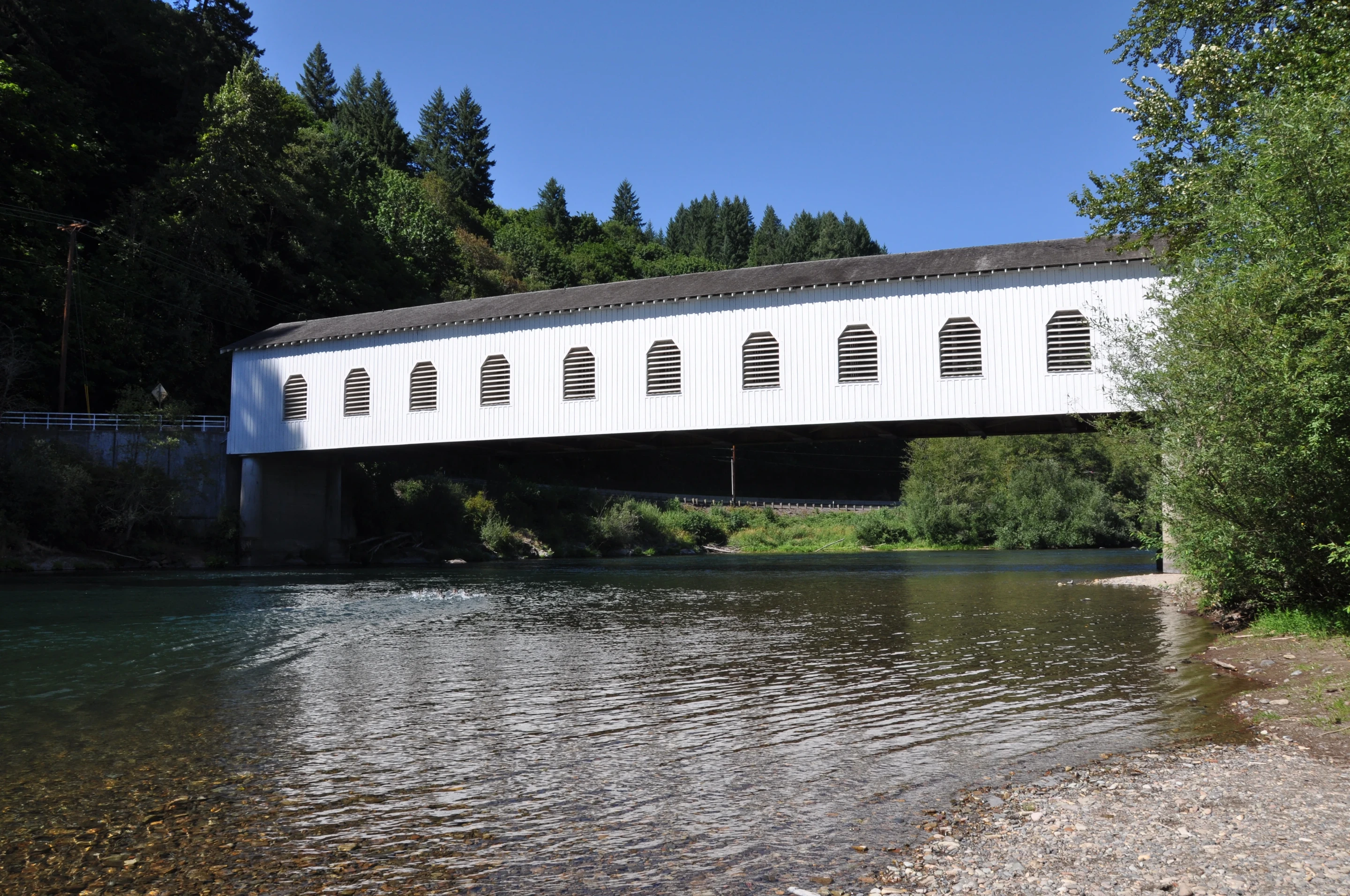 Goodpasture Bridge — interior windows