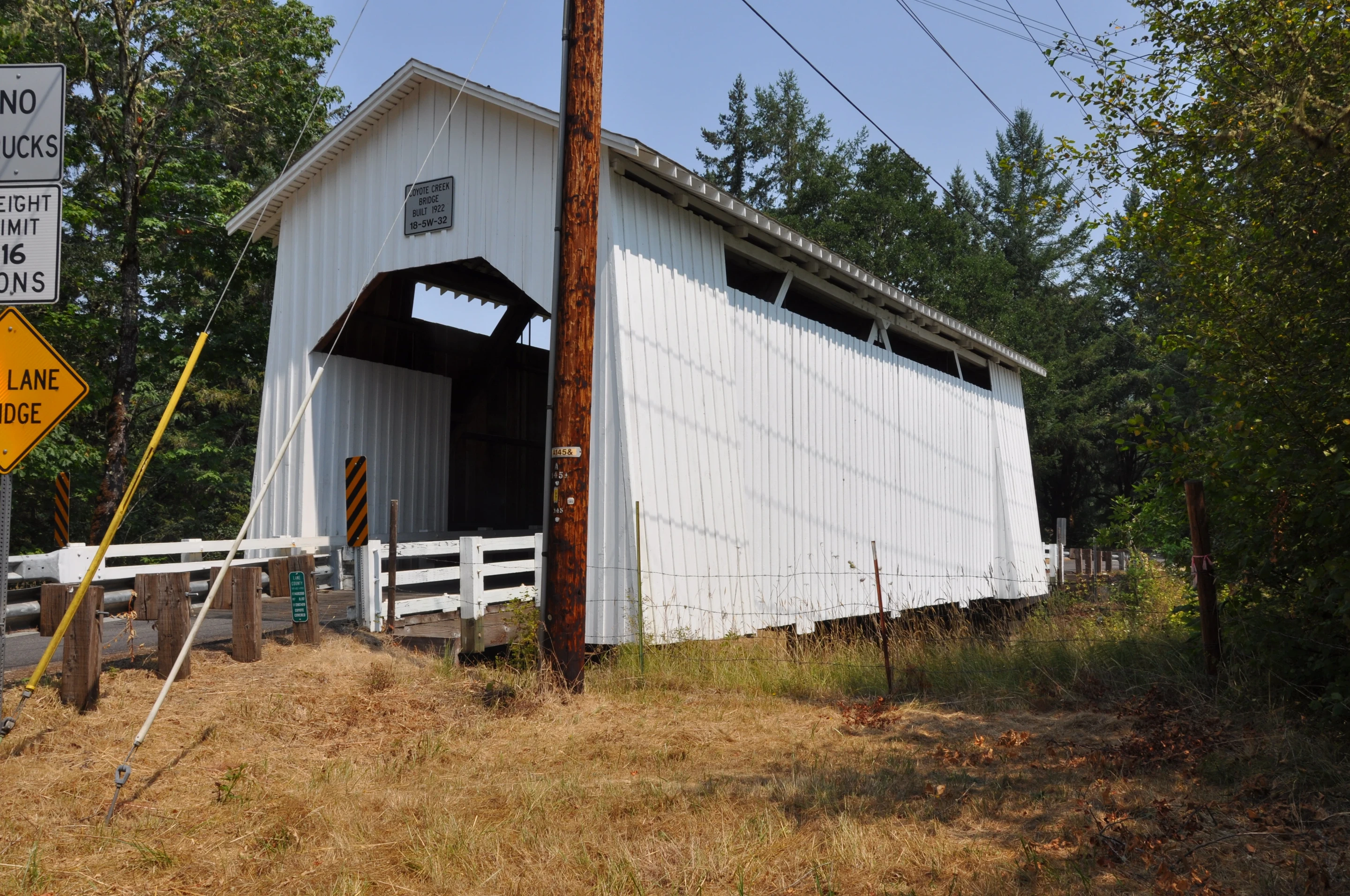 Coyote Creek Bridge — side elevation