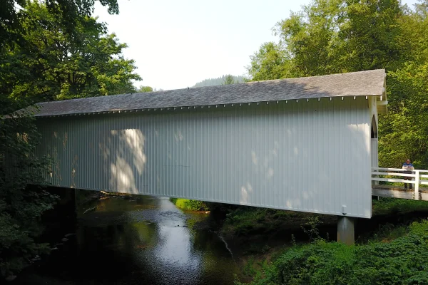 Deadwood Bridge — aerial view