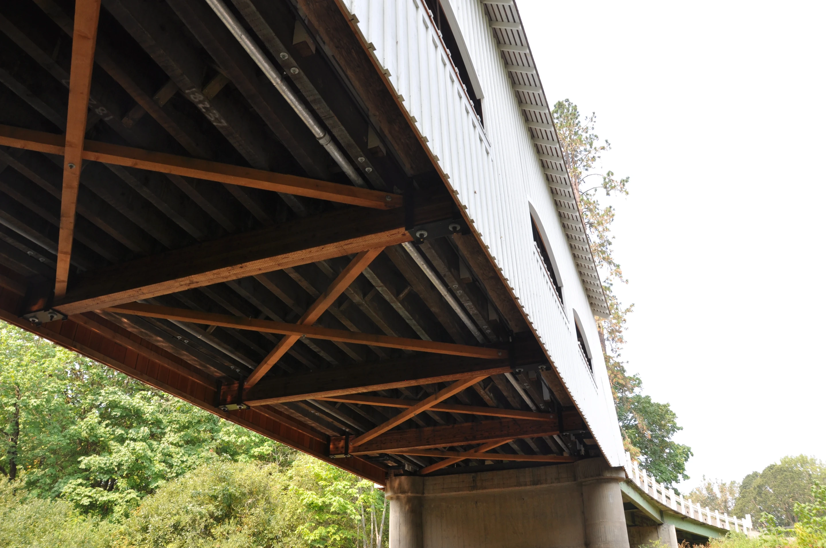 Rochester Bridge — interior view