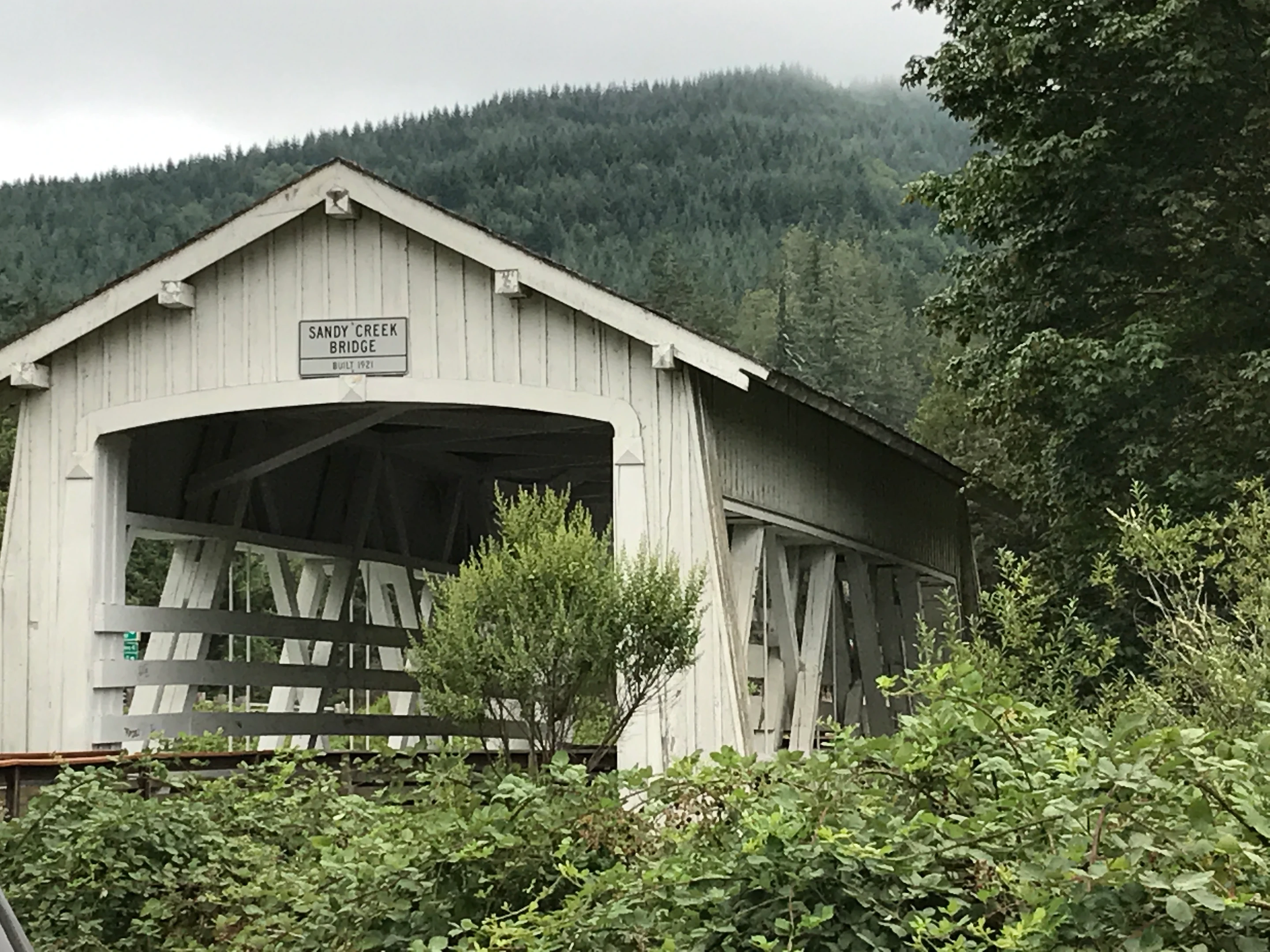 Sandy Creek Bridge — side elevation