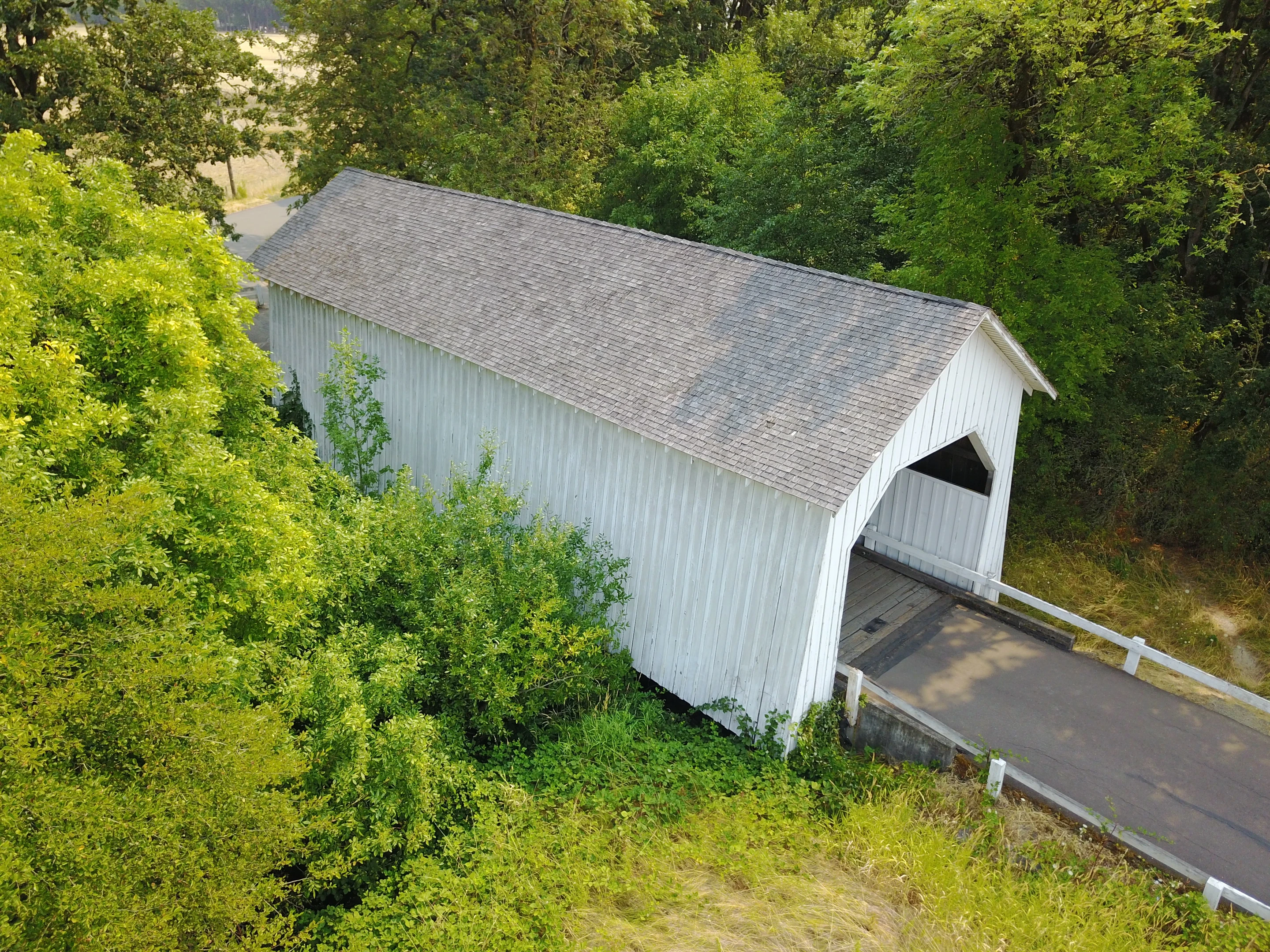 Oregon covered bridge